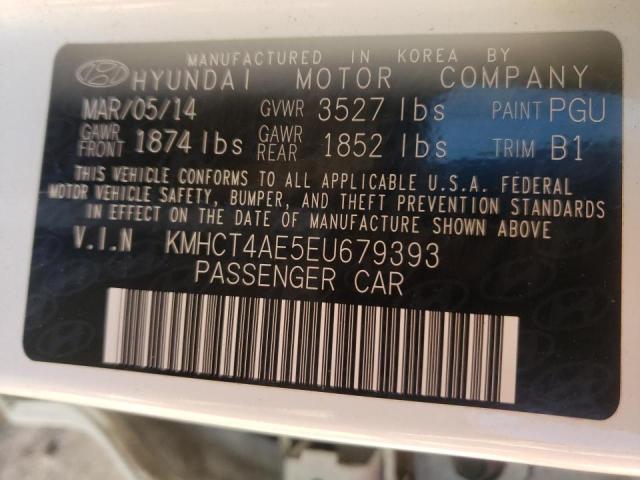 Photo 10 from auction – 2014 HYUNDAI ACCENT GLS with VIN KMHCT4AE5EU679393