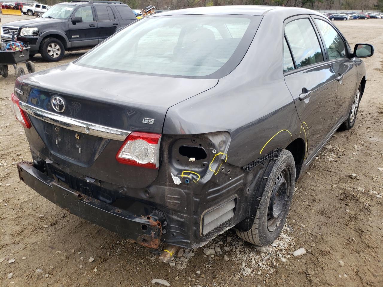 Photo 4 from auction – 2011 TOYOTA COROLLA BA with VIN 2T1BU4EE3BC584623