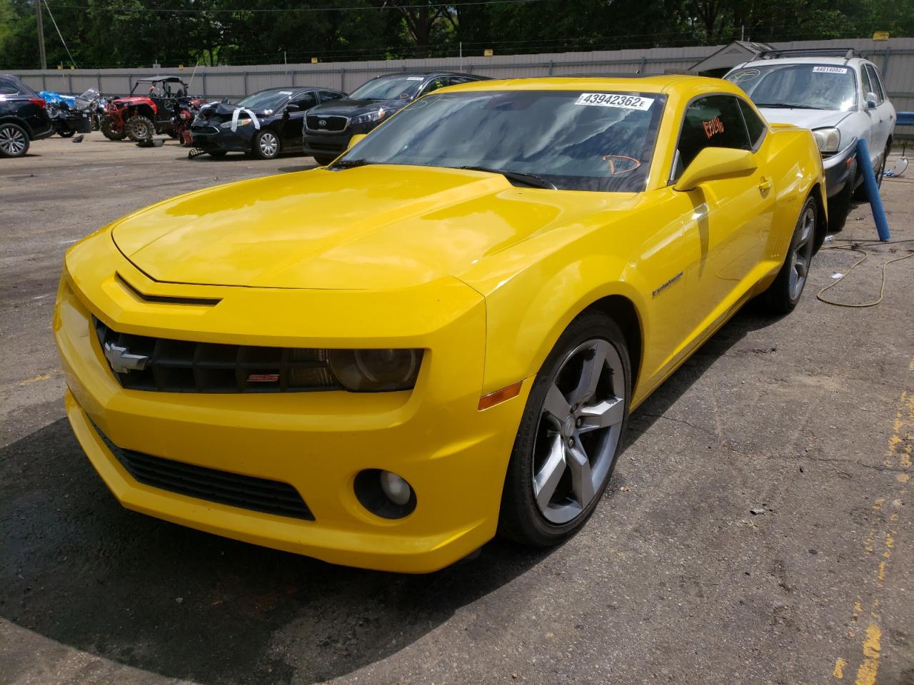 Photo 2 from auction – 2010 CHEVROLET CAMARO SS with VIN 2G1FK1EJ6A9218732