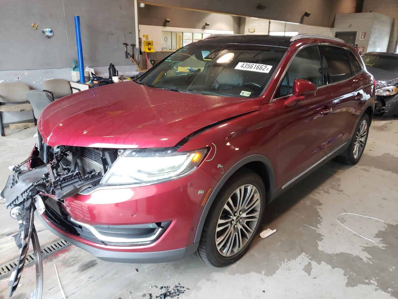 Photo 2 from auction – 2016 LINCOLN MKX RESERV with VIN 2LMTJ8LR5GBL41275