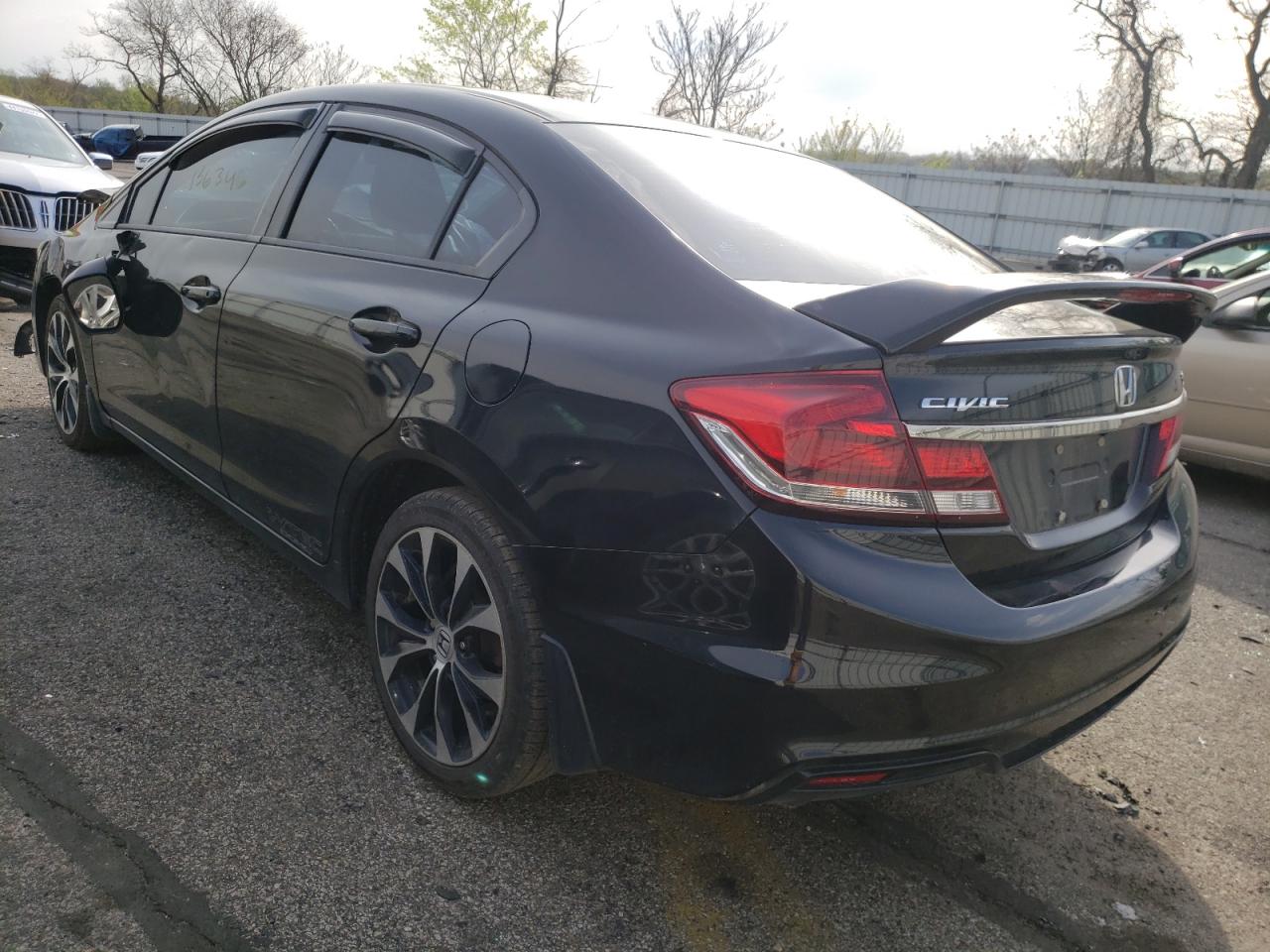 Photo 3 from auction – 2013 HONDA CIVIC SI with VIN 2HGFB6E59DH706057