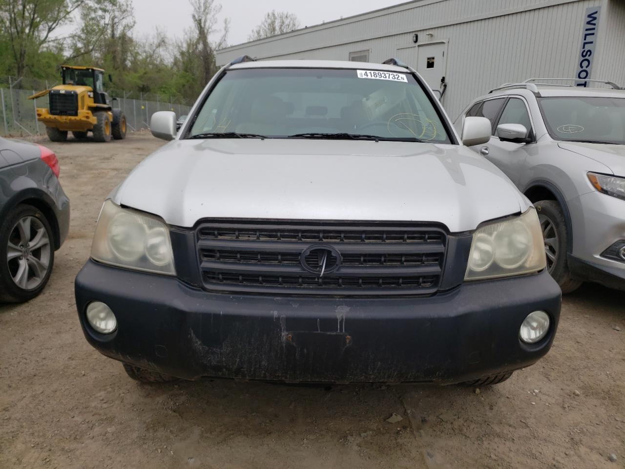 Photo 9 from auction – 2002 TOYOTA HIGHLANDER with VIN JTEHF21A620084778