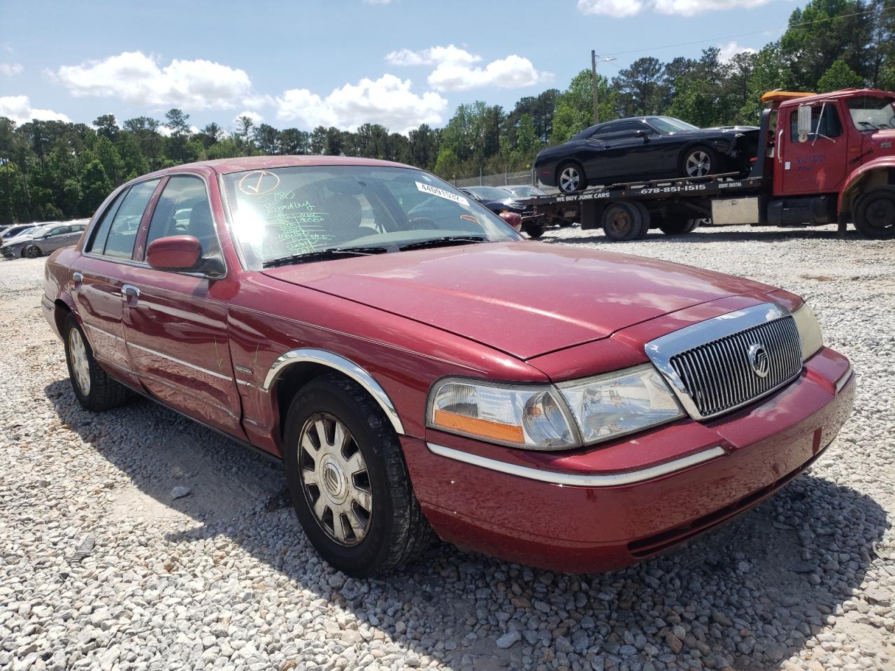 MERCURY GRAND MARQ 2003 with VIN 2MEFM75W63X709590 - Photo from auction