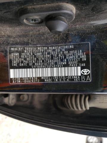 Photo 10 from auction – 2016 TOYOTA COROLLA L with VIN 5YFBURHE5GP481851