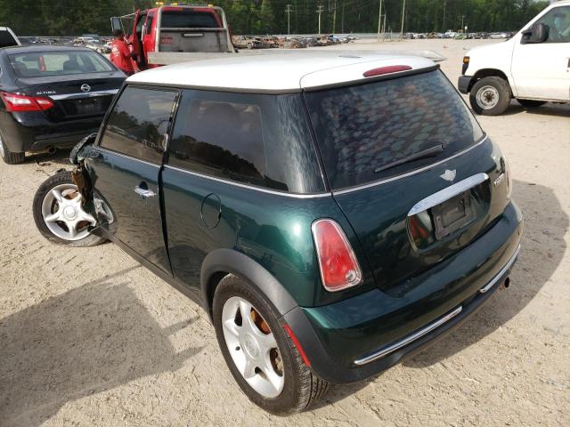 Photo 3 from auction – 2006 MINI COOPER with VIN WMWRC33506TK15227