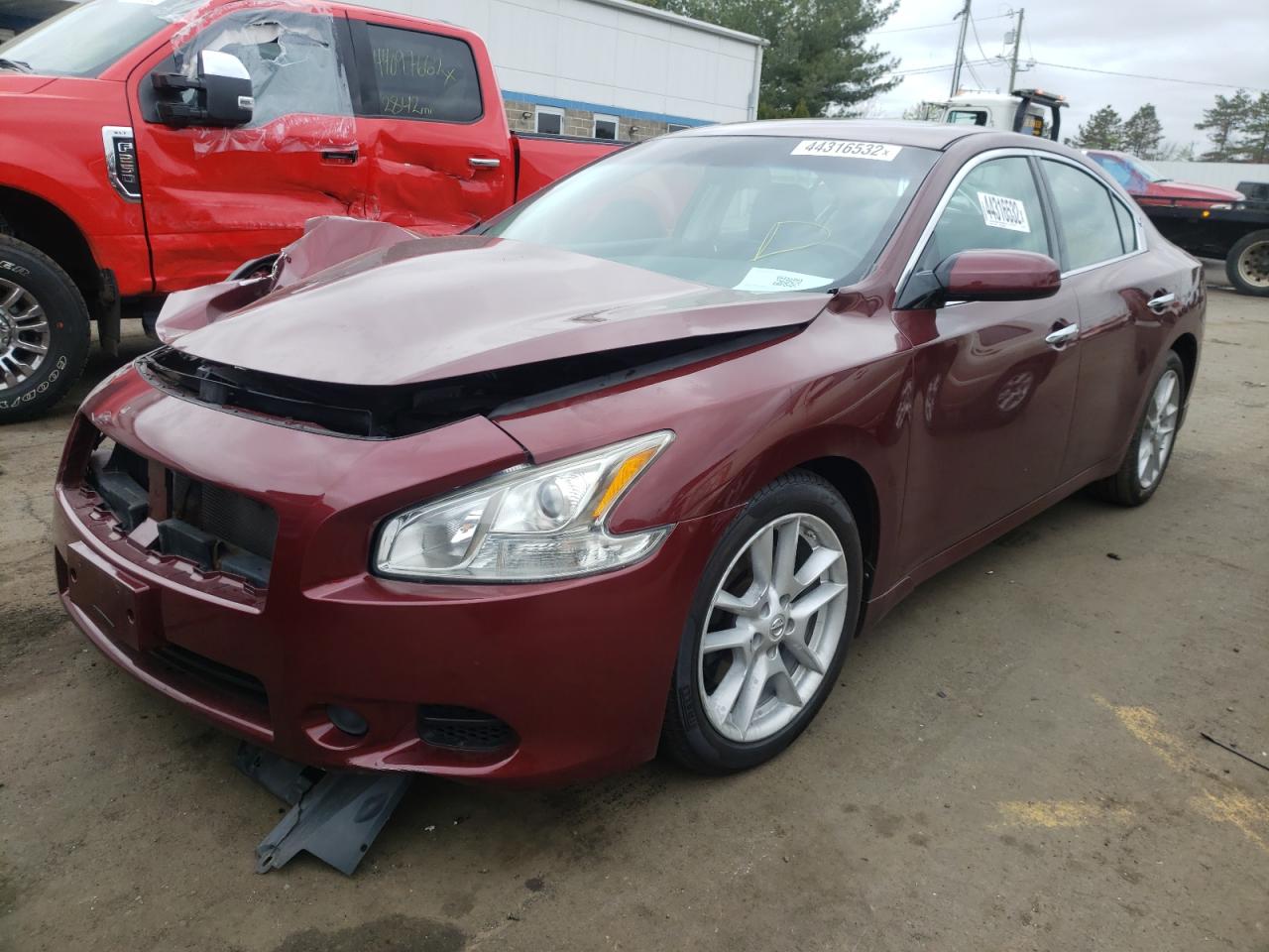 Photo 2 from auction – 2010 NISSAN MAXIMA S with VIN 1N4AA5AP6AC813309