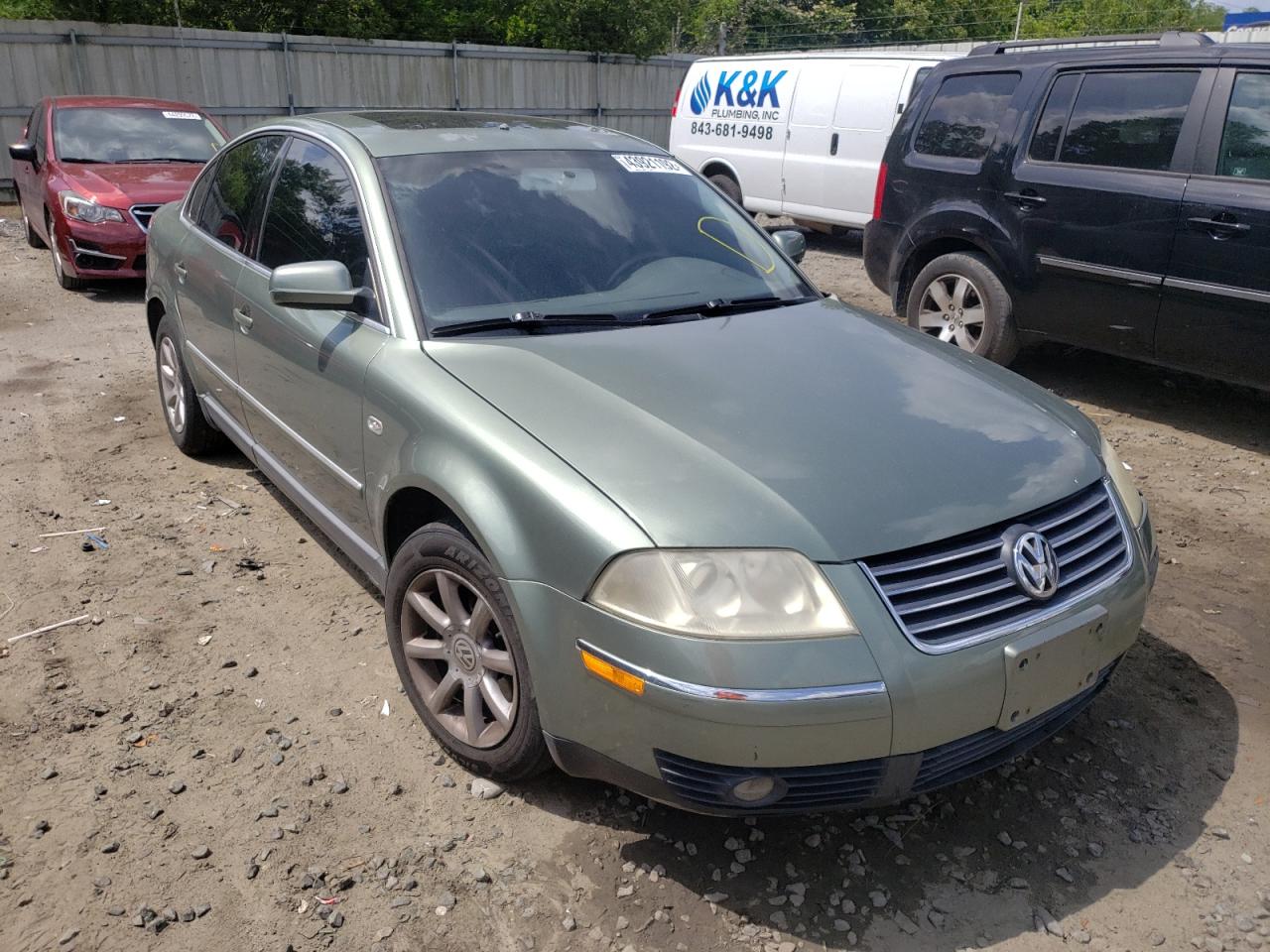 VOLKSWAGEN PASSAT GLS 2004 with VIN WVWPD63B34P046504 - Photo from auction