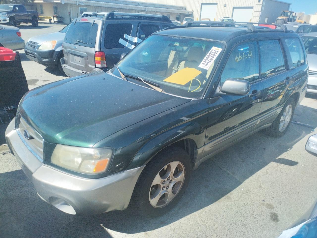 Photo 2 from auction – 2003 SUBARU FORESTER 2 with VIN JF1SG65683H748205