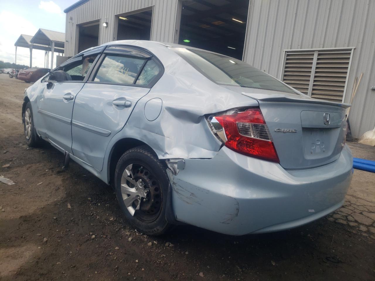 Photo 3 from auction – 2012 HONDA CIVIC LX with VIN 19XFB2F59CE080459