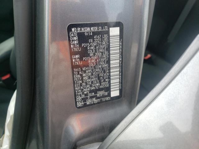 Photo 10 from auction – 2014 NISSAN JUKE S with VIN JN8AF5MV7ET483700