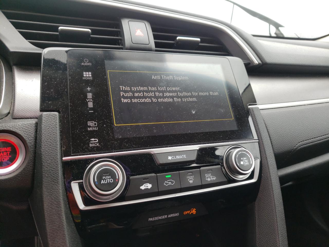 Photo 9 from auction – 2016 HONDA CIVIC EX with VIN 19XFC2F74GE249727