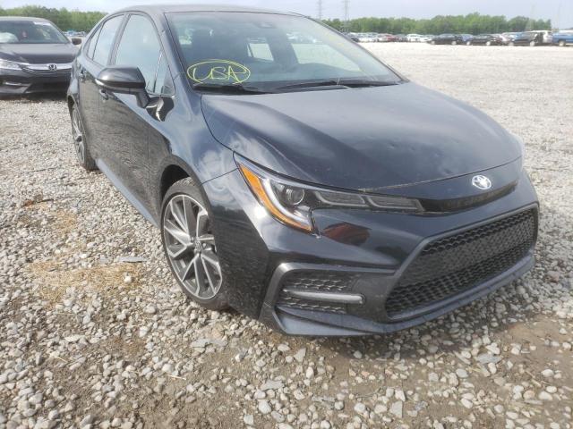 TOYOTA COROLLA SE 2021 with VIN 5YFS4MCE9MP087047 - Photo from auction
