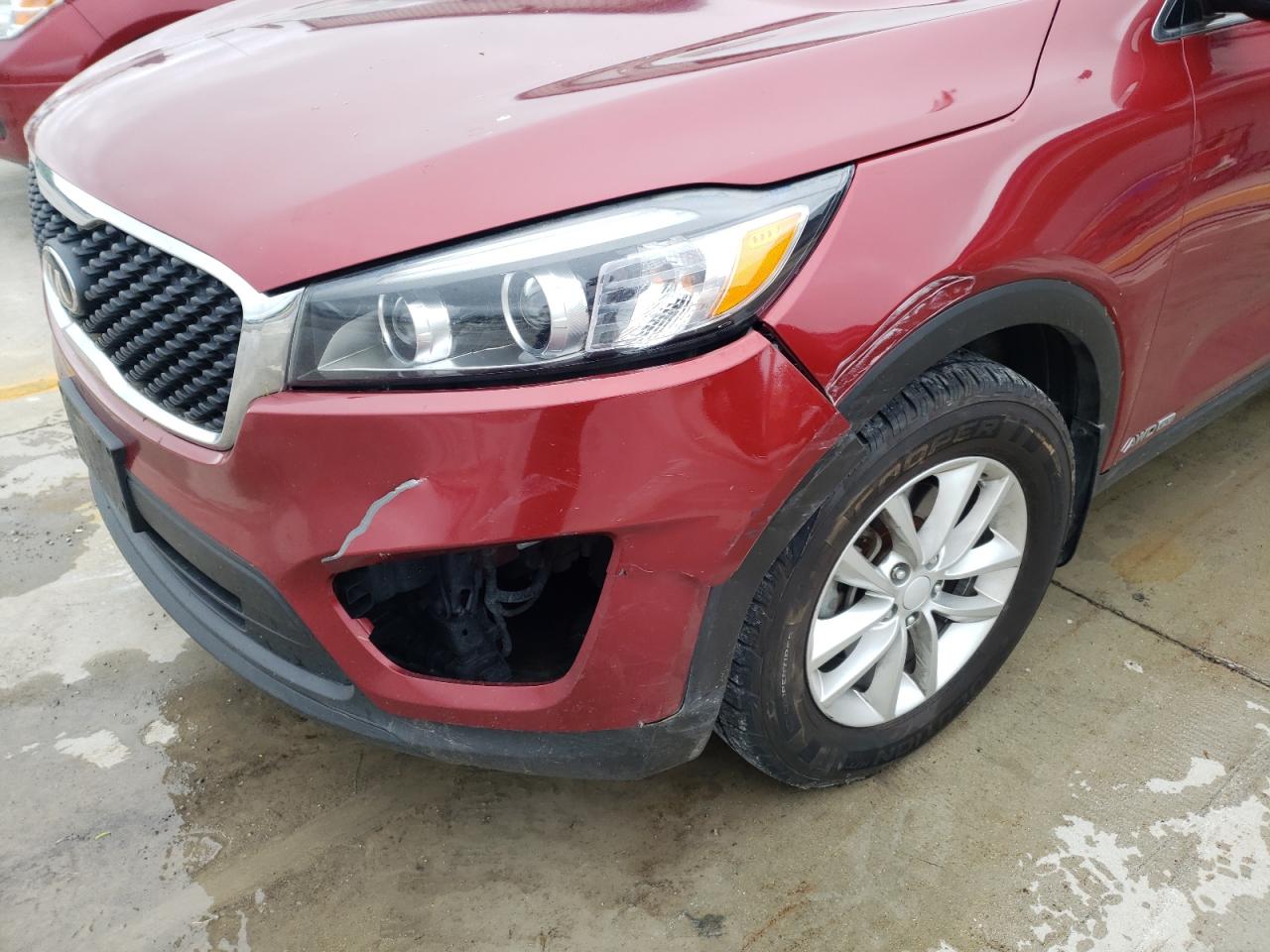 Photo 9 from auction – 2016 KIA SORENTO LX with VIN 5XYPGDA55GG174730