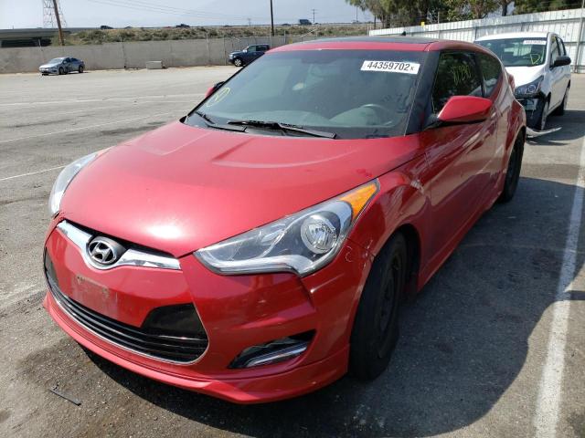 Photo 2 from auction – 2016 HYUNDAI VELOSTER with VIN KMHTC6AD8GU280841