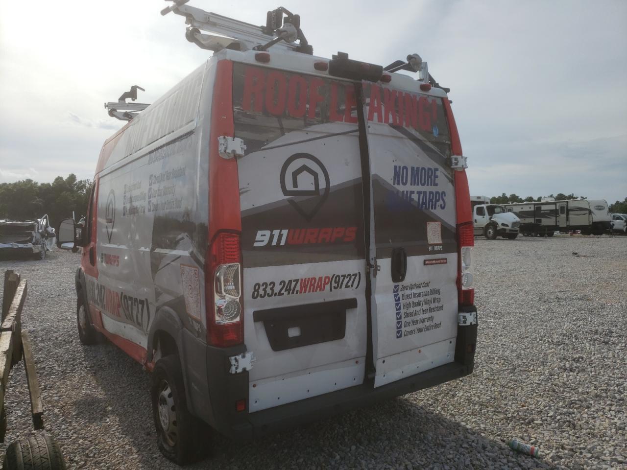 Photo 3 from auction – 2018 RAM PROMASTER with VIN 3C6TRVBGXJE158128