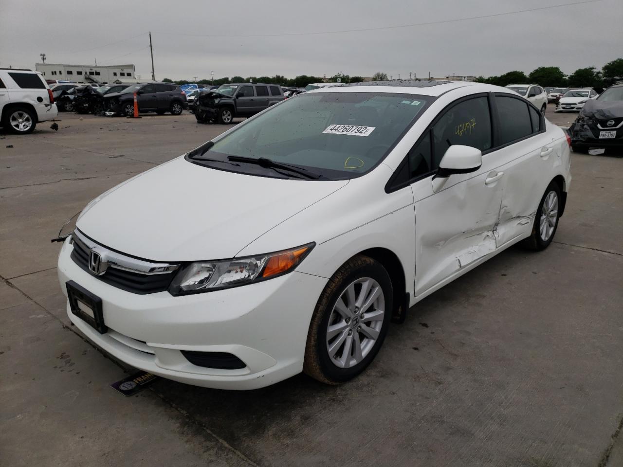 Zdjęcie 2 z aukcji – 2012 HONDA CIVIC EXL z VIN 2HGFB2F97CH580726