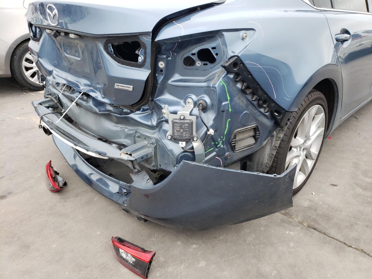 Photo 9 from auction – 2017 MAZDA 6 TOURING with VIN JM1GL1V57H1108573