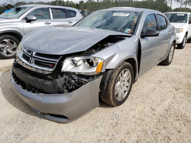 Photo 2 from auction – 2014 DODGE AVENGER SE with VIN 1C3CDZAB0EN133295