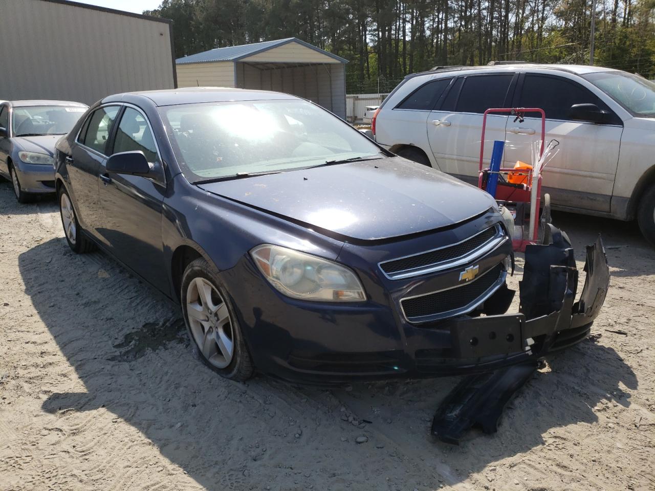 CHEVROLET MALIBU LS 2010 with VIN 1G1ZA5E06AF284638 - Photo from auction