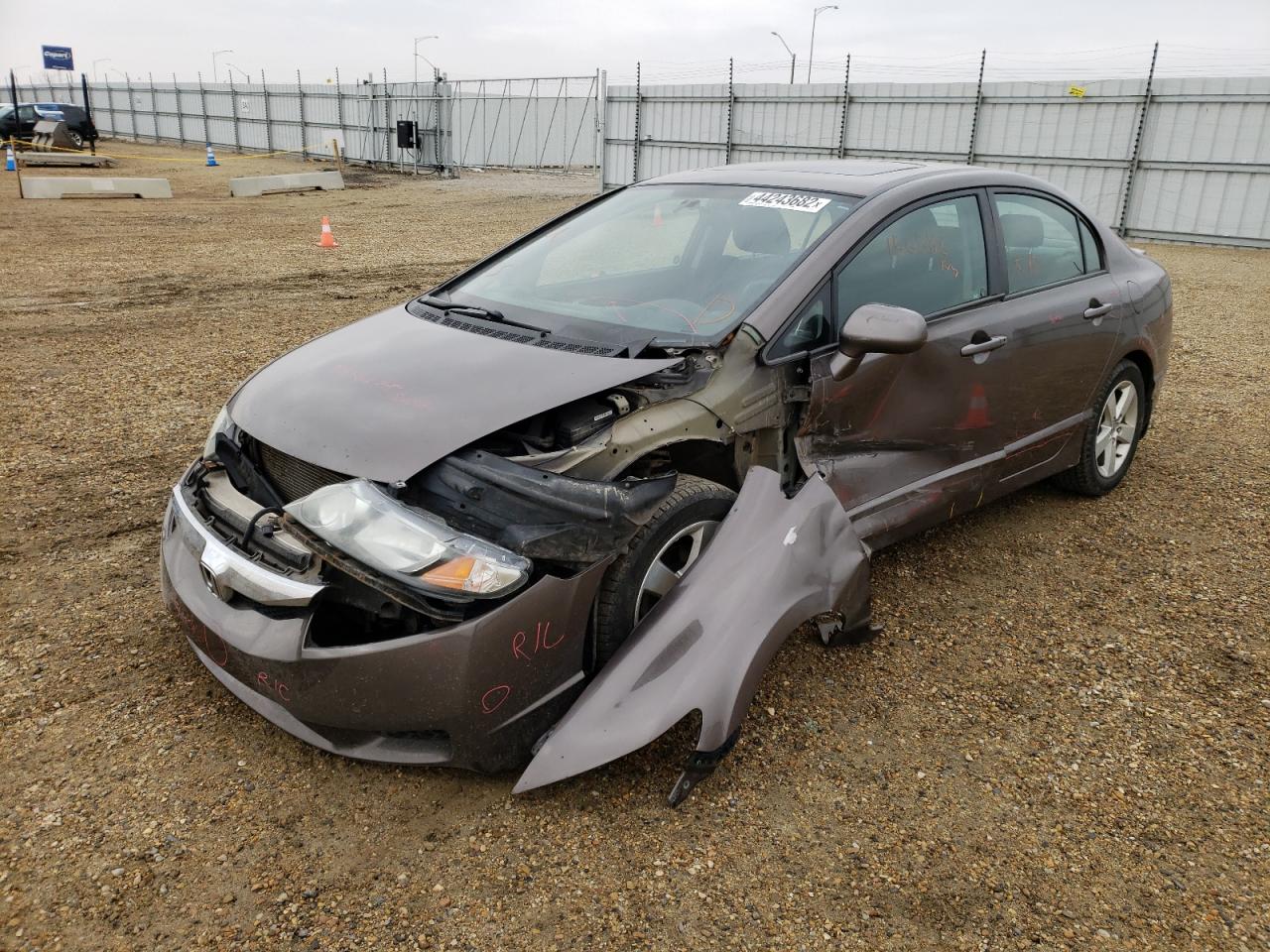 Photo 2 from auction – 2011 HONDA CIVIC LX-S with VIN 2HGFA1F69BH012785