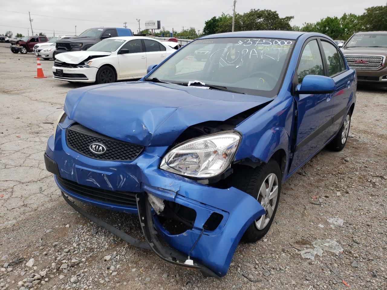 Photo 9 from auction – 2008 KIA RIO BASE with VIN KNADE123186375000