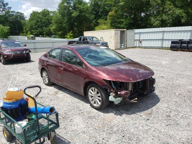 HONDA CIVIC EXL 2012 with VIN 19XFB2F98CE319857 - Photo from auction