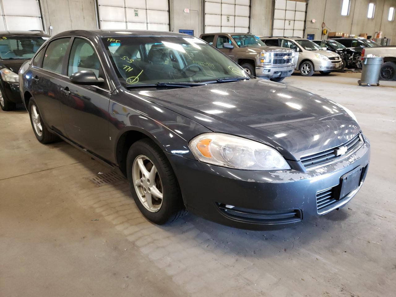 CHEVROLET IMPALA LS 2008 with VIN 2G1WB55N381307791 - Photo from auction