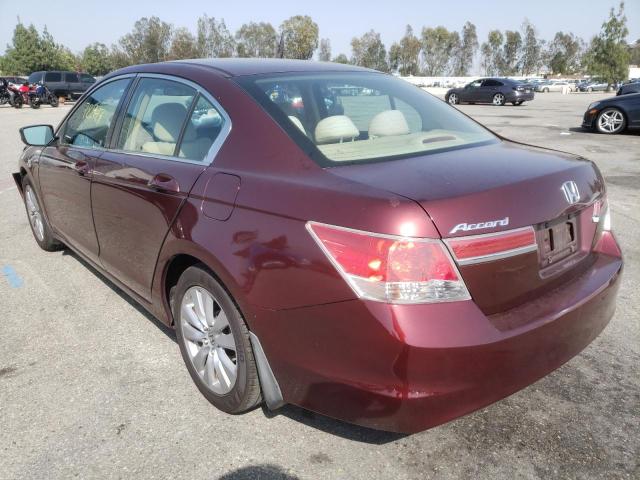 Photo 3 from auction – 2011 HONDA ACCORD EX with VIN 1HGCP2F7XBA029318