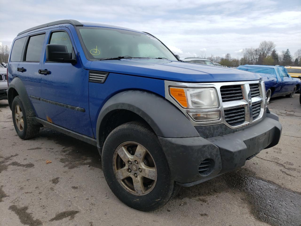 DODGE NITRO SXT 2007 with VIN 1D8GU28K67W662209 - Photo from auction