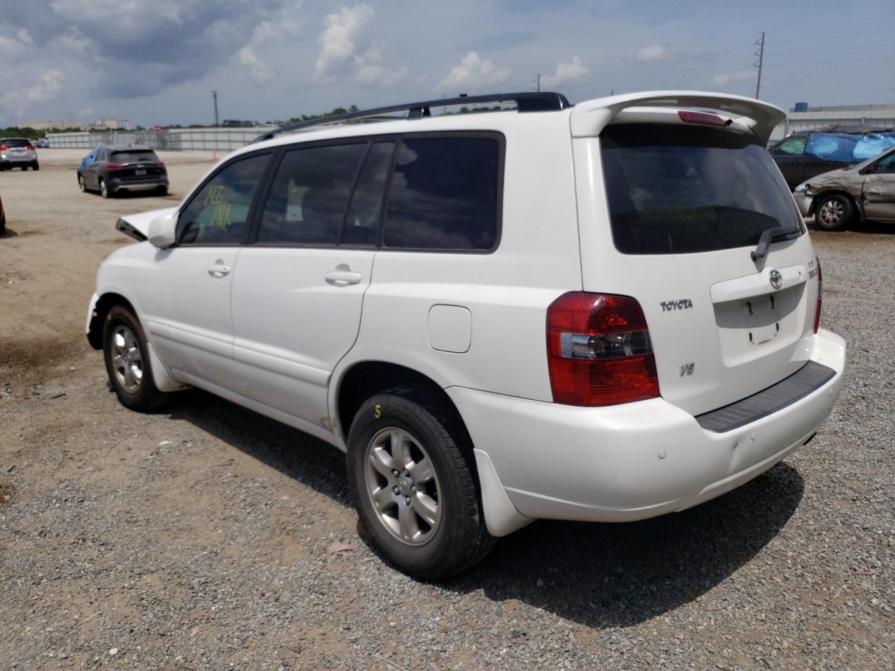 Photo 3 from auction – 2007 TOYOTA HIGHLANDER with VIN JTEGP21A970142219