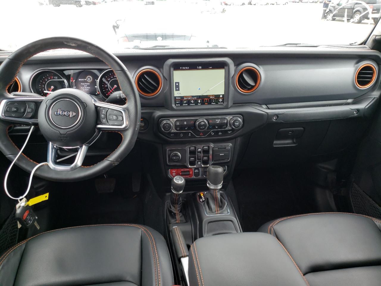 Photo 9 from auction – 2021 JEEP GLADIATOR with VIN 1C6JJTEG5ML528377