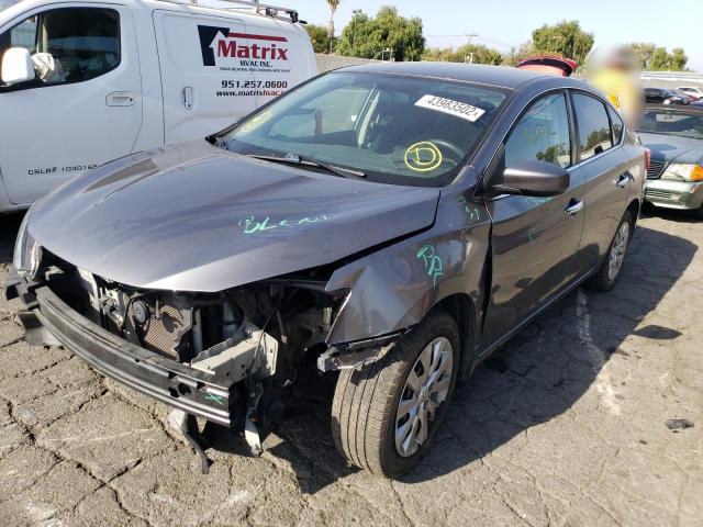 Photo 2 from auction – 2016 NISSAN SENTRA S with VIN 3N1AB7AP5GL675359