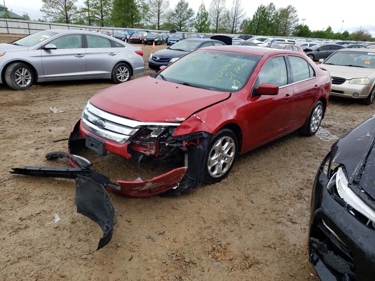 Photo 2 from auction – 2010 FORD FUSION SE with VIN 3FAHP0HA2AR233316