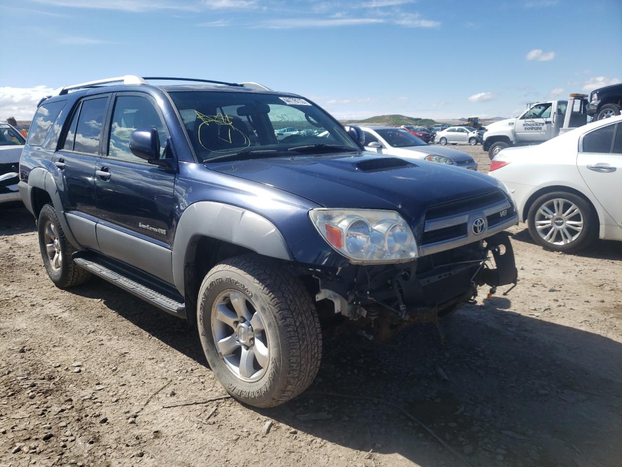 TOYOTA 4RUNNER SR 2003 with VIN JTEBT14R238001134 - Photo from auction