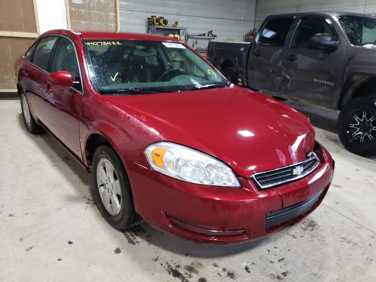 CHEVROLET IMPALA LT 2008 with VIN 2G1WT58K989167553 - Photo from auction