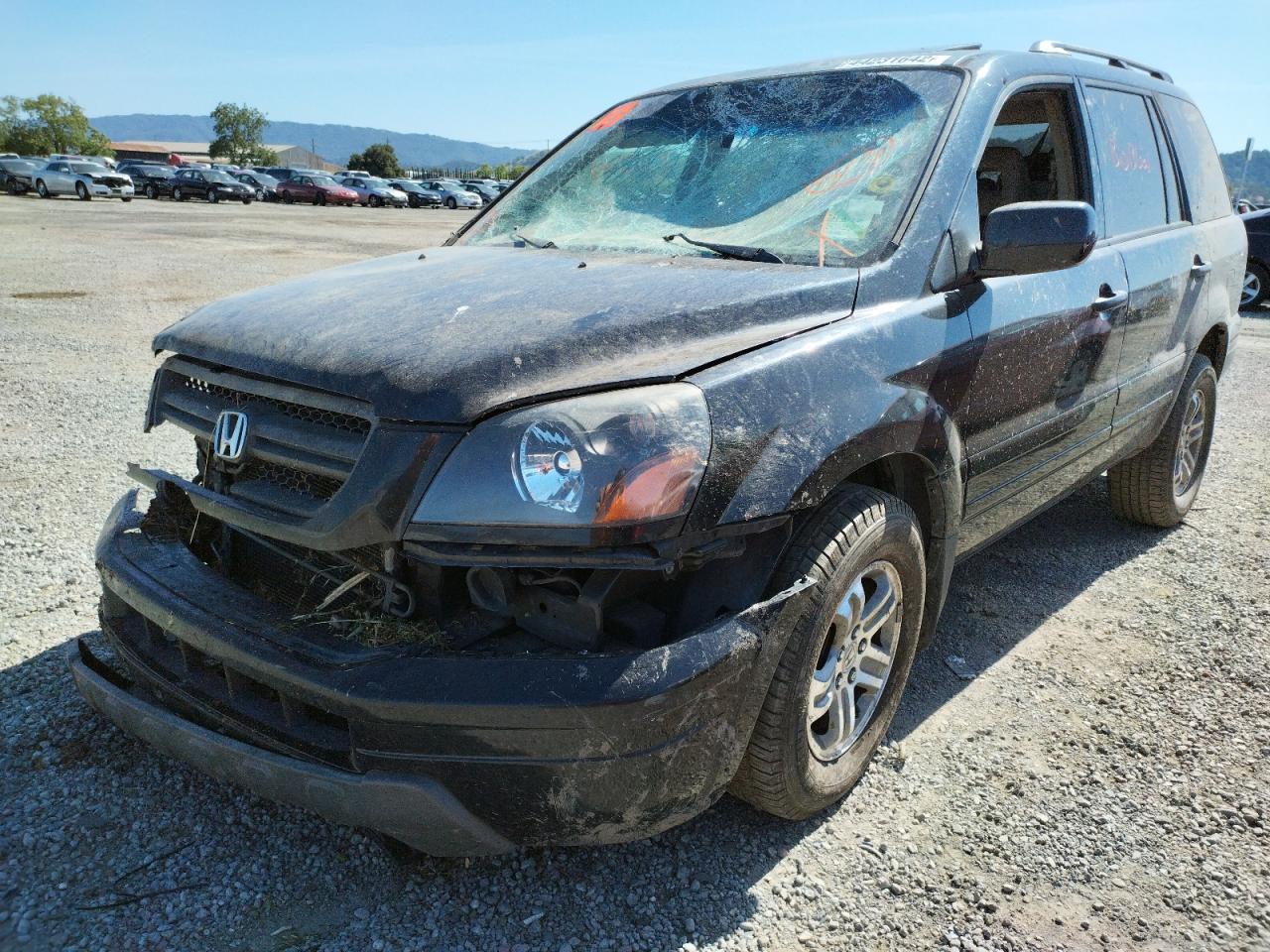 Photo 2 from auction – 2005 HONDA PILOT EXL with VIN 5FNYF18605B053936