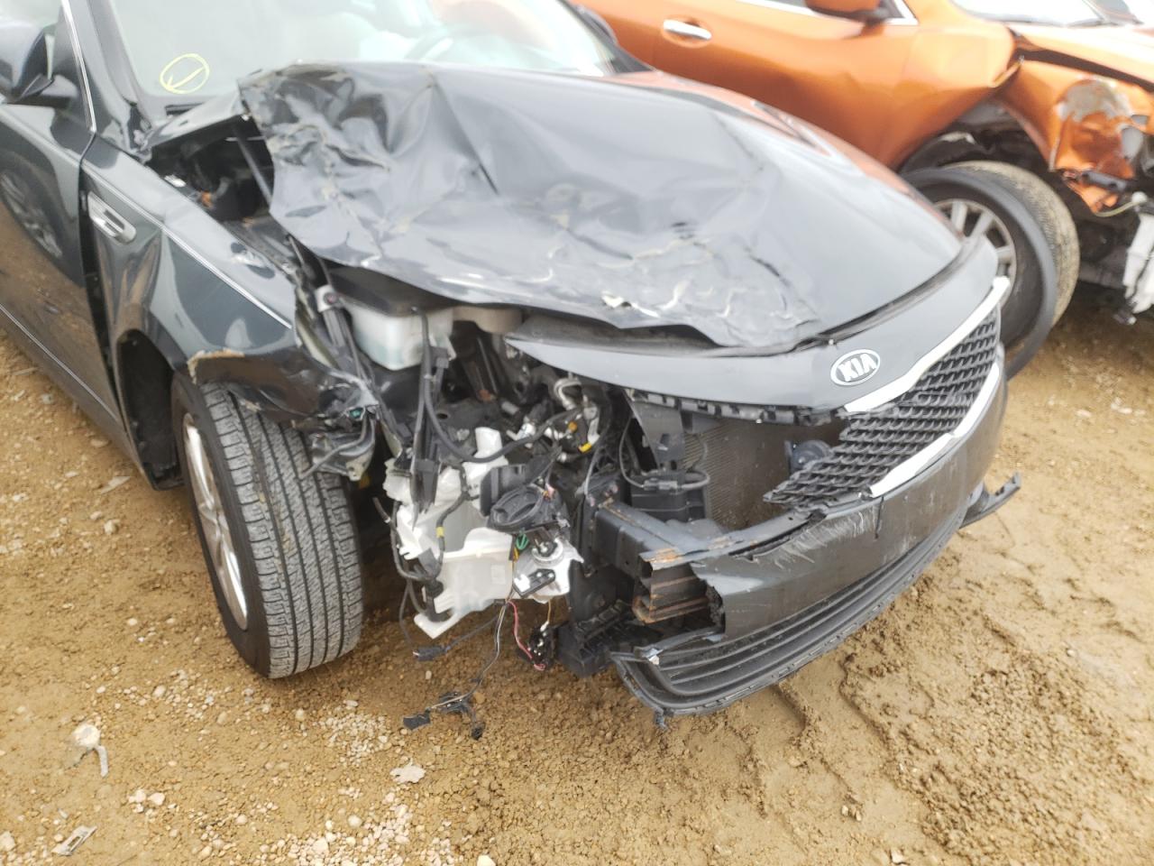Photo 9 from auction – 2016 KIA OPTIMA LX with VIN 5XXGT4L31GG034847