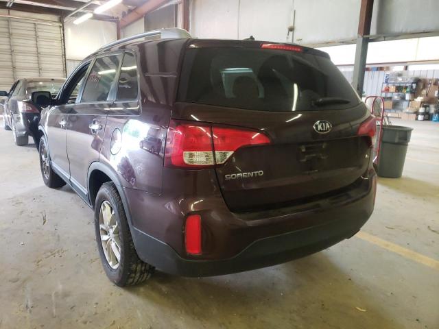 Photo 3 from auction – 2015 KIA SORENTO LX with VIN 5XYKTDA75FG646057