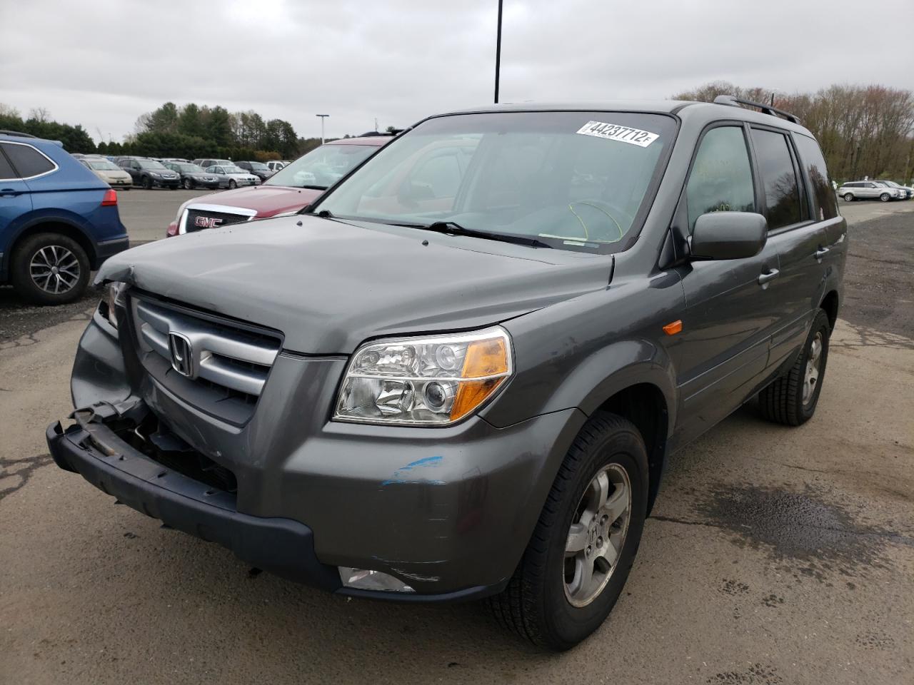 Photo 2 from auction – 2007 HONDA PILOT EX with VIN 2HKYF18477H507487