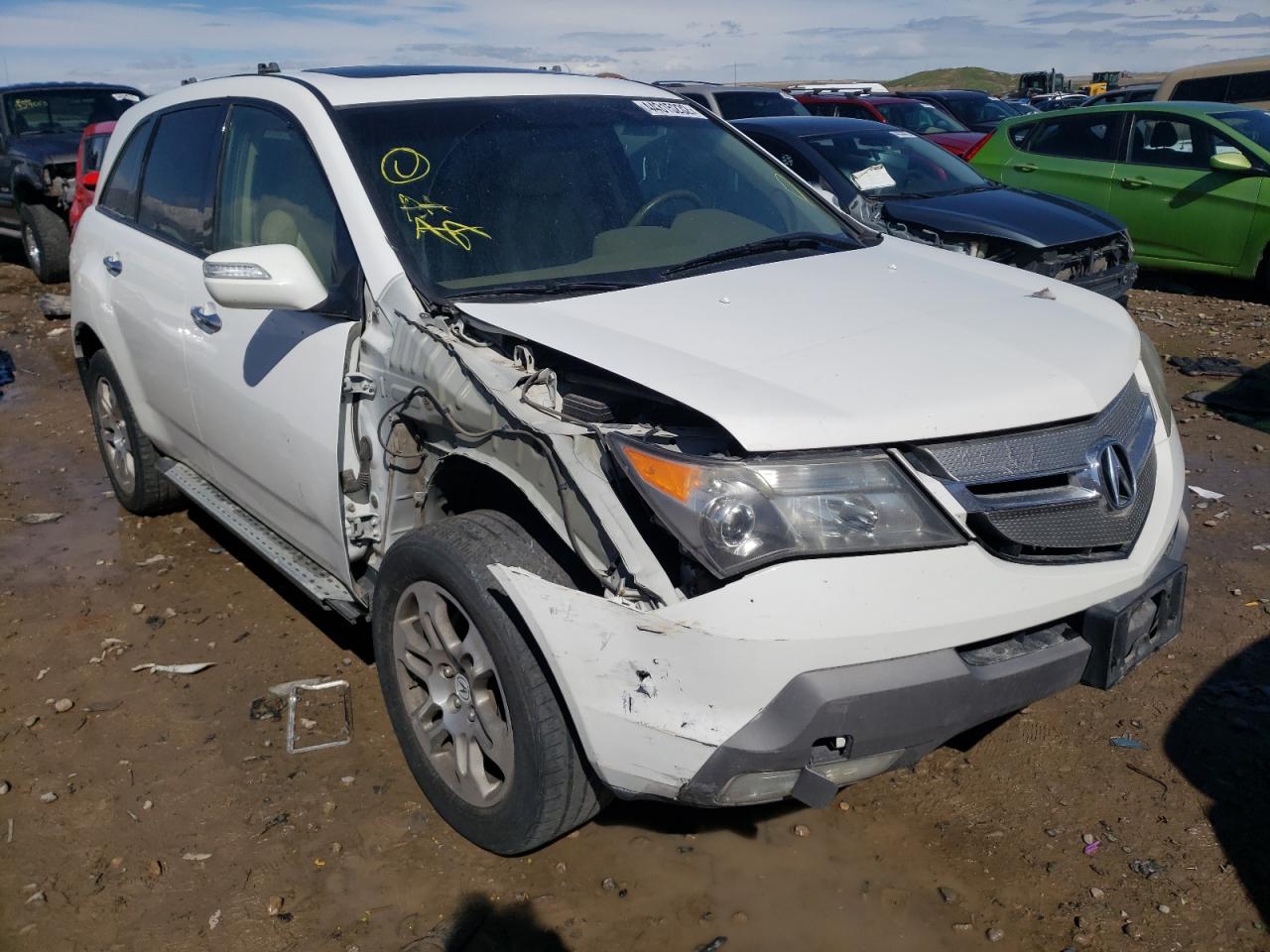 ACURA MDX TECHNO 2007 with VIN 2HNYD28477H549625 - Photo from auction