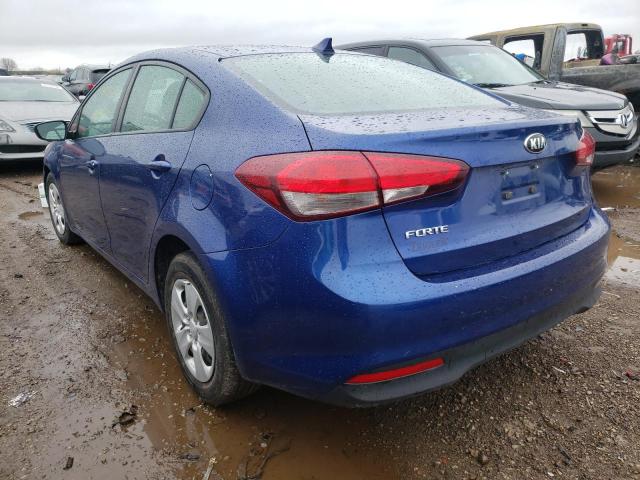 Photo 3 from auction – 2017 KIA FORTE LX with VIN 3KPFK4A73HE158438