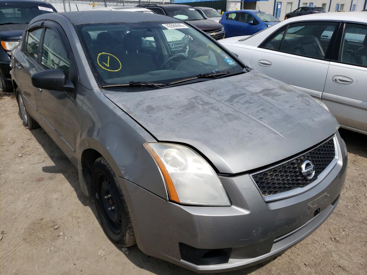 NISSAN SENTRA 2.0 2007 with VIN 3N1AB61E87L723140 - Photo from auction