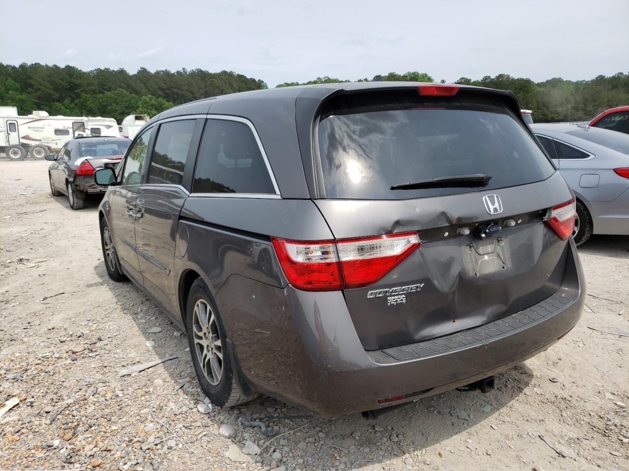 Photo 3 from auction – 2013 HONDA ODYSSEY EX with VIN 5FNRL5H65DB033104