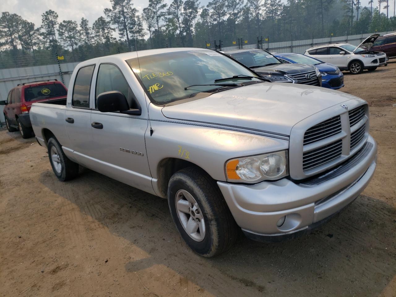 DODGE RAM 1500 2002 with VIN 1D7HA18Z92J136784 - Photo from auction