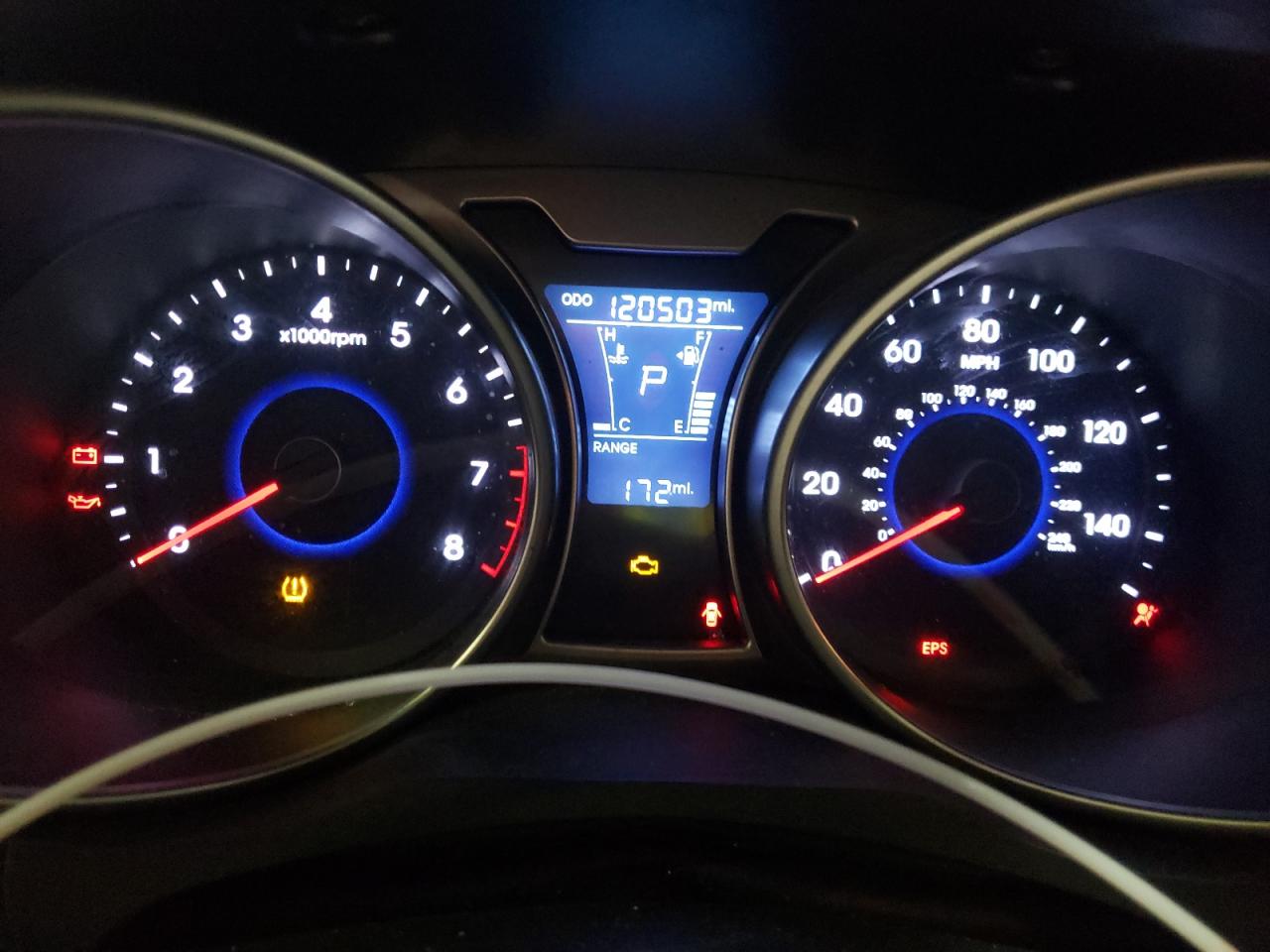 Photo 8 from auction – 2013 HYUNDAI VELOSTER with VIN KMHTC6AD9DU119992