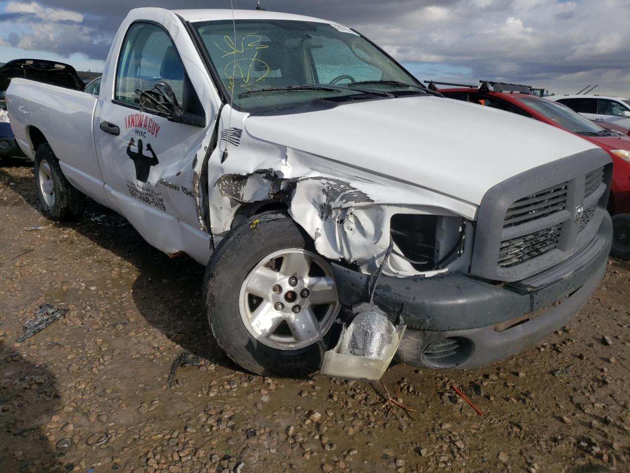 DODGE RAM 1500 S 2007 with VIN 1D7HU16P27J626841 - Photo from auction