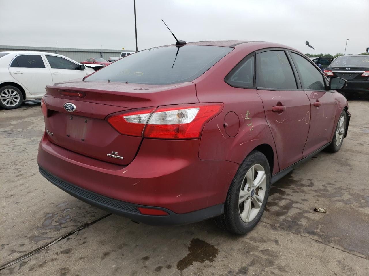 Photo 4 from auction – 2014 FORD FOCUS SE with VIN 1FADP3F25EL451119