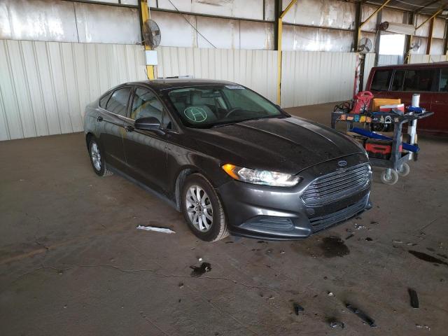 FORD FUSION S 2015 with VIN 3FA6P0G77FR105531 - Photo from auction