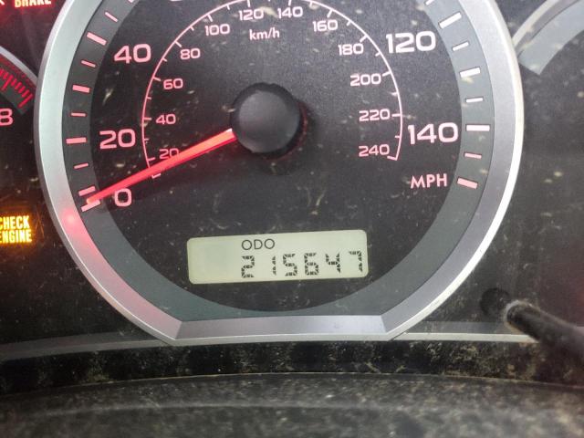 Photo 8 from auction – 2008 SUBARU IMPREZA 2. with VIN JF1GE61628G521431