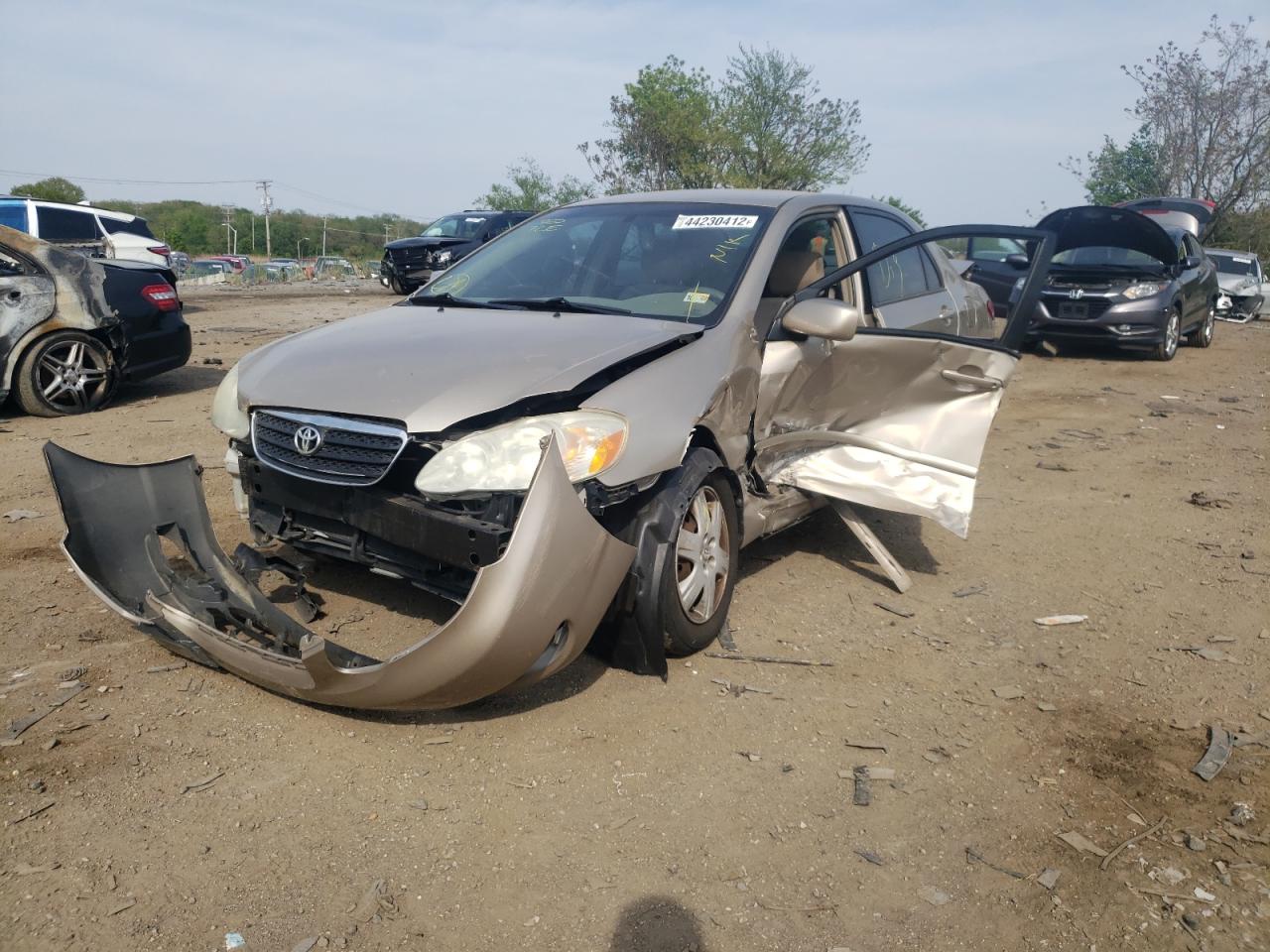 Photo 2 from auction – 2006 TOYOTA COROLLA CE with VIN 2T1BR32E36C680080